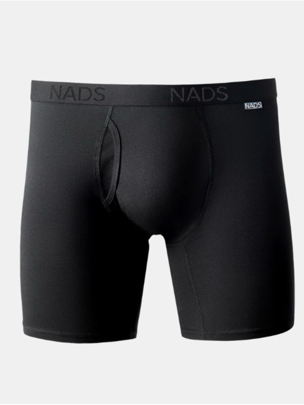 Nads Organic Cotton Boxer Briefs - Black